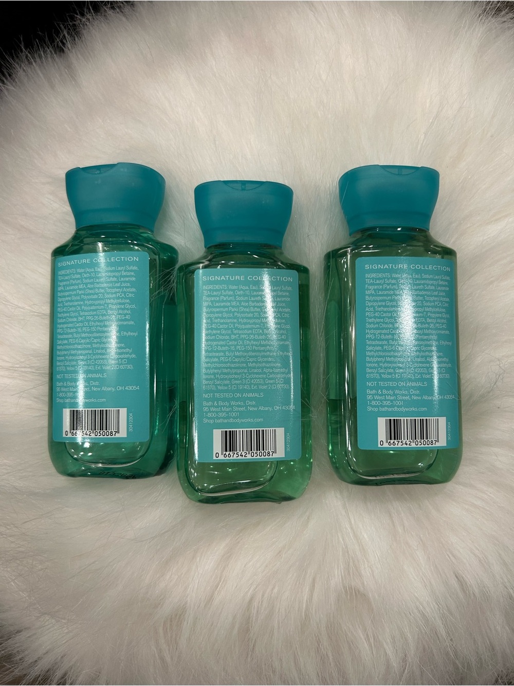 NEW Bath & Body Works Magic in the Air Shower Gel Body Wash Travel Size Set of 3 - Picture 2 of 3